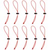 sourcing map 10pcs Elastic Cable Tie 9.84" Multipurpose Extra Thick