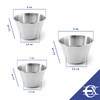 Pudding Moulds | Stainless Steel Dariol Moulds for Dessert |