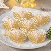 Truffle Wrappers Paper Candy Cups Gold Rose Truffle Cup Dessert