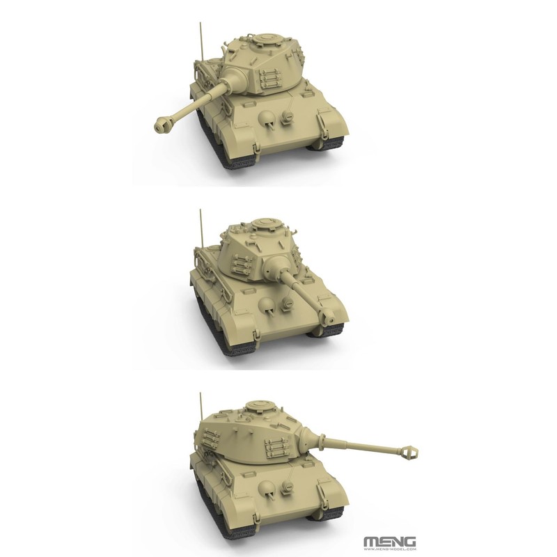 Mon Model World Wheatoon Series German Heavy Tank King Tiger