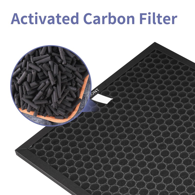 Popurure SPA-550A Filter Replacement Compatible With Rabbit Air BioGS 2.0