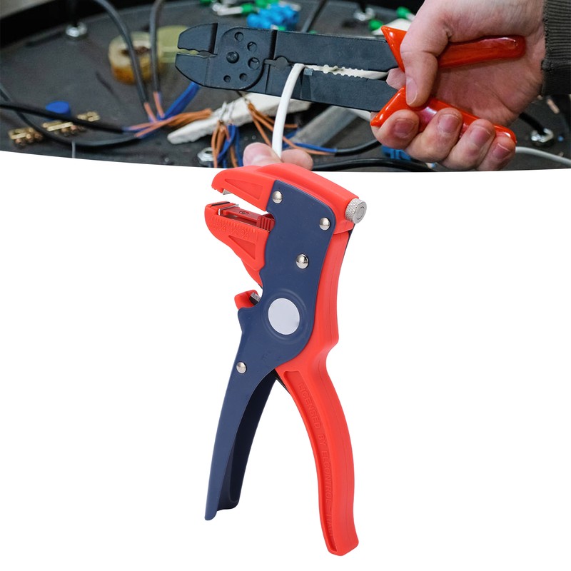 Automatic Wire Stripper Carbon Steel Adjustable Multifunctional Incisive Cable Stripper