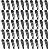 NYANDELMO 50pcs Black 5cm Hairpin Hair Clip Bangs Clip DIY Patch Pin