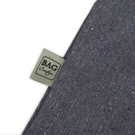 Very Large Tote Bag - Bente | Made from Recycled Cotton | With Thick Fabric | Very Robust | 2 Long Handles | Ideal as a Shopping Bag, Bath Bag, Shopper Handbag, Grey / Tote Bag