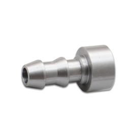 Vibrant Performance 11281 Mild Steel Barbed Weld on Bung For 3/8" ID Hose, 1 Pack
