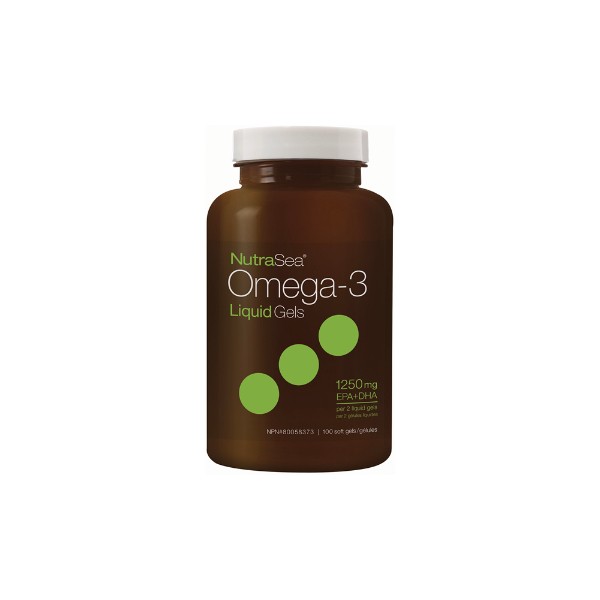 Nutra Sea Omega-3 Liquid Gels (Fresh Mint) - 100 Softgels