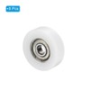 PATIKIL Nylon Pulley Wheel 8x36x10mm, 8 Pack 608zz Bearing Sliding