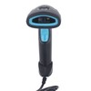 Wired Barcode Scanner High Accuracy Quick Response Smart Voice QR