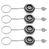 4pcs Leakage Proof Gallon Water Jug Lid Cover Replacement Reusable