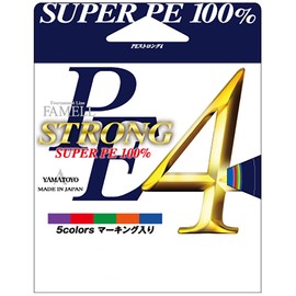 Yamatoyo PE Strong 4 5 Color Colors, 1368.4 ft (400 m), 1.2 inches (400 m)