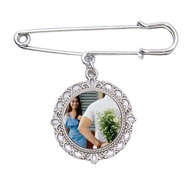 Bouquet Charms for Wedding Memory Bridal Wedding Bouquet Photo Charm Flower Bouquet Charm Decorations Memorial Diy Photo Charm for Women Men