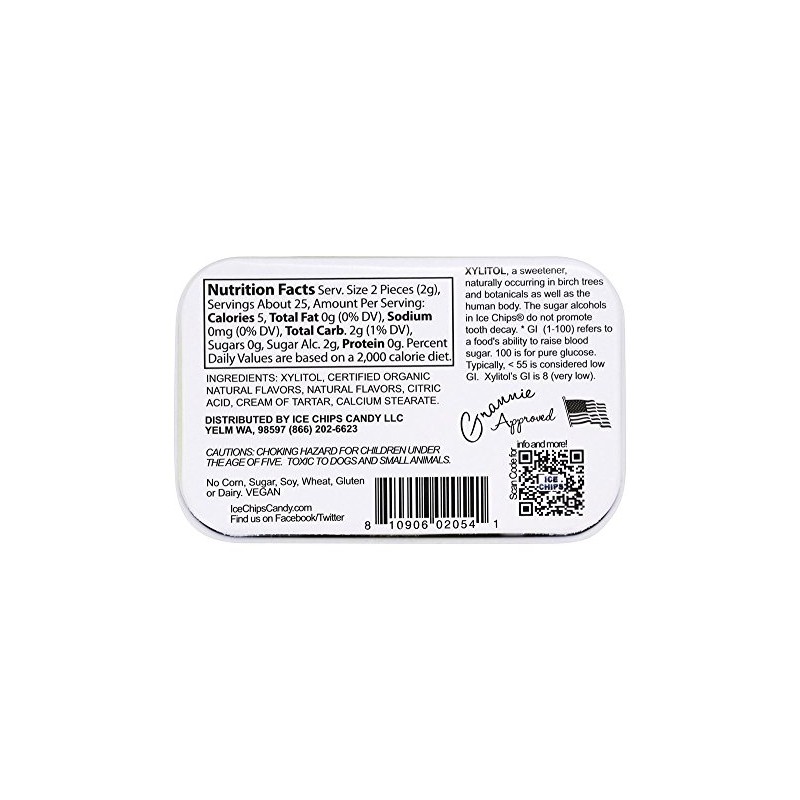 ICE CHIPS CANDY - Sour Cherry 1.76 OZ