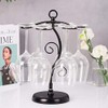 Countertop Wine Glass Holder - Freestanding Tabletop Stemware Storage Rack