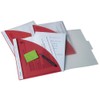 Rexel Smart Desk/2102042 A4 Display Book Clear/Red (Pack of 5
