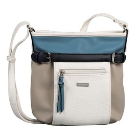 TOM TAILOR Juna Damen Umhängetasche Crossbody Bag Klein Blau