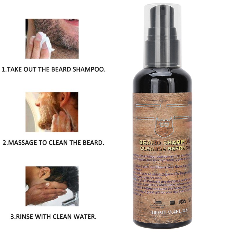 SEFUDUN Beard Grooming Kit for Men Beard Oil Beard Brush