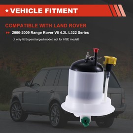 COUNCROSS WGC500140 Rear Fuel Filter Assembly Compatible with Land Rover L322 Series Range Rover 2006-2009 4.2L, Gas, Replace 705656130 FT4035 SP5184M A2044700494