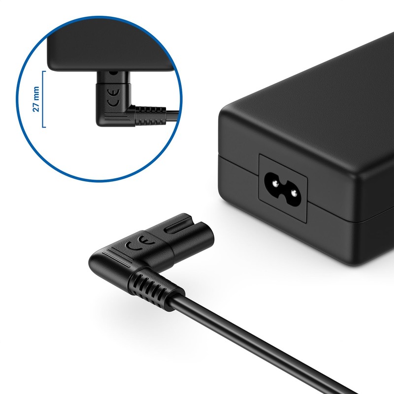 DeleyCON 5 m Power Cable with Flat Angled Euro Plug,