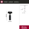 Paulmann 96914 Universal URail Pendant Adapter max. 50W 230V Black