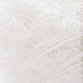 Red Heart Scrubby Sparkle E851.8001 Yarn, Marshmallow