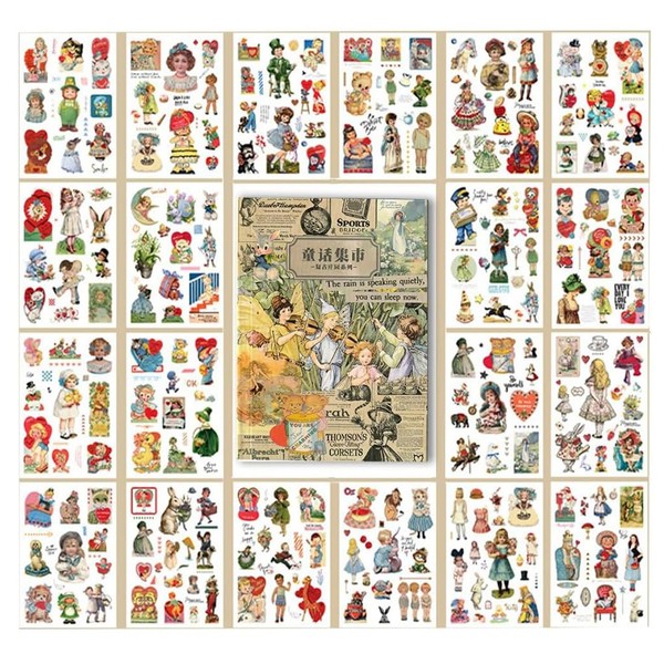 20 Pieces Scrapbooking Sticker Accessories Set, Scrapbooking Stickers Accessories for