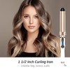 Hoson 1 1/2 Inch Large Barrel Curling Iron - size: