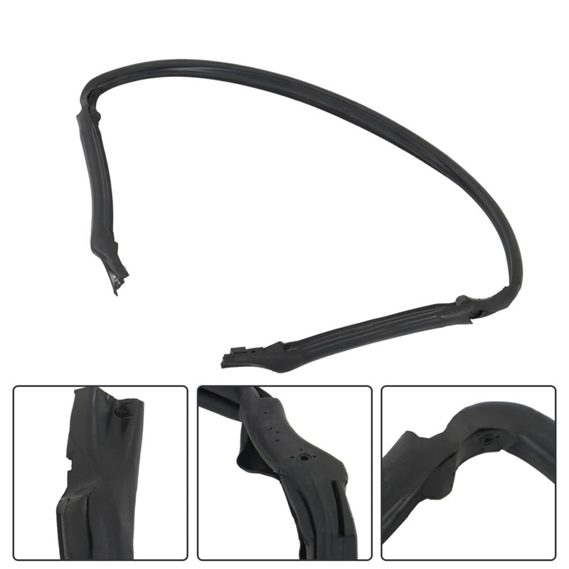 Nurniacl Rear Targa Top Weatherstrip Seal Replacement for 1997-2004 Corvette
