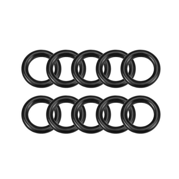 uxcell Nitrile Rubber O-Ring Metric Sealing Gasket 8mm OD 5mm