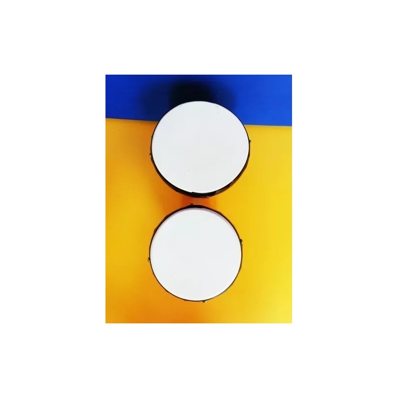 Didakta Bongo Doble De Madera Fino Chico, 24x11cm. Musical