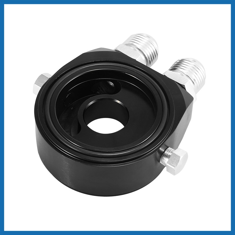 A ABSOPRO Car Oil Filter Cooler Sandwich Plate Adapter Kit