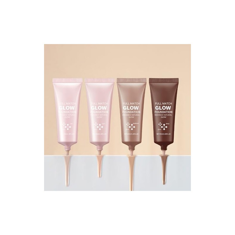 Natural Glow Illuminator Glotion, Hydrating Makeup Highlighter for Face &