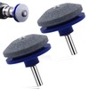 2 Packs Lawn Mower Blade Sharpener Blue Garden Tool Sharpener