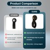 Zihvfzu 2 Pack Magnetic Hook Straps, 2.59" Cable Management Wrap,