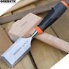 GREBSTK Wooden Mallet Manual Ice Hammer Mallet Beech Solid Carpenter