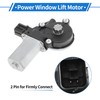 X AUTOHAUX Front Right Passenger Side Power Window Regulator Lift