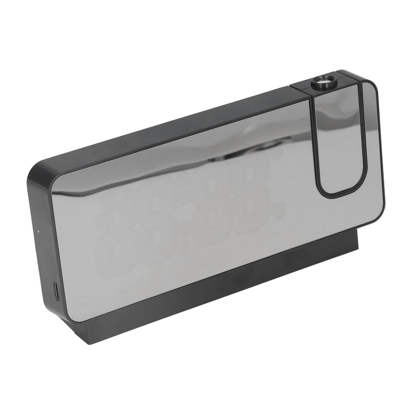 Digital Alarm Clock 180° Rotatable Projection 4 Level Brightness LED