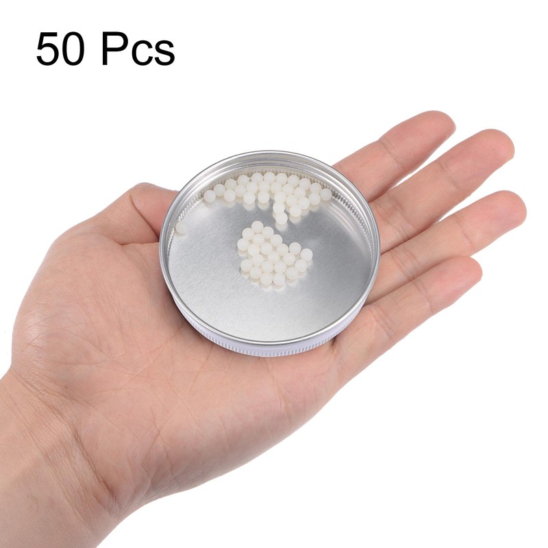 sourcing map Pack of 50 Replacement Bearing Balls 4 mm