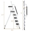 WiberWi 5 Step Ladder with Handrails Folding Step Stool with