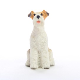 Wire Fox Terrier Red Tiny One Figurine