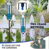 Rain Gauge, Freeze Proof Rain Gauge Outdoor with Stake, Upgrade