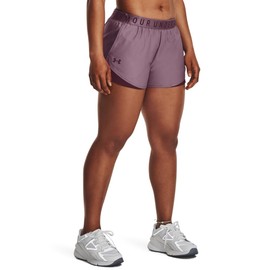 Under Armour Play Up 3.0 - Pantalones Cortos para Mujer, (500) Morado Brumoso, Granate Oscuro, Granate Oscuro, X-Large