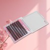 D Extension Eyelashes, D Lash Extensions 14mm 84 Clusters Dense