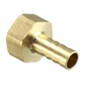 sourcing map Brass Barb Hose Fitting Connector Adapter 10mm Barbed
