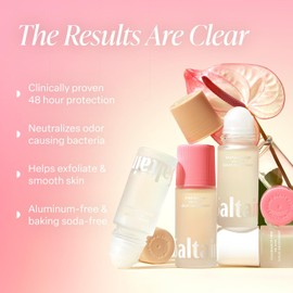 Saltair Desodorante En Suero Signature Scents, Paquete De 2. Fórmula Con 5% De Aha. Desodorante Con Ácido Láctico Y Ácido Mandélico. Control De Olores Sin Aluminio Para Mujeres Y Hombres. Ideal Para V