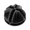 Only Hangers Set of 6 Black Wire Cube Plastic Connectors