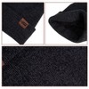 Gorro de invierno de 1 a 3 piezas con bufanda