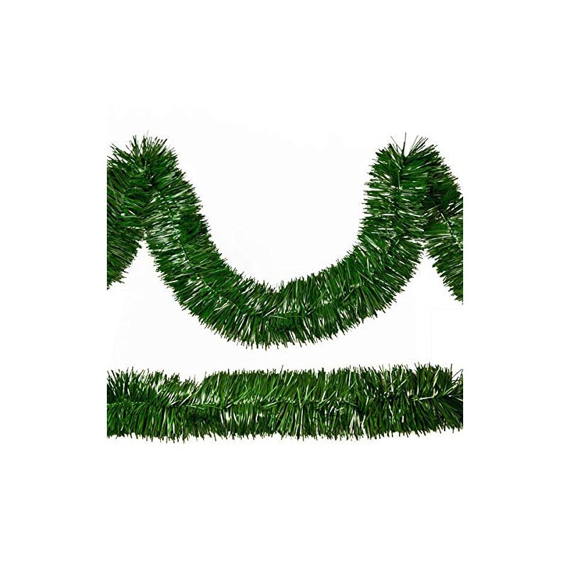 5X 2.5M Christmas Natural Pine Green Tinsel Garland Xmas Party