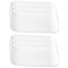 6 Pcs Rectangular Serving Plates - 7.48” X 4.72” Sushi,