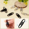 Heveer Zip Fasteners Double Opening Zipper Puller Anti-Theft Zipper for