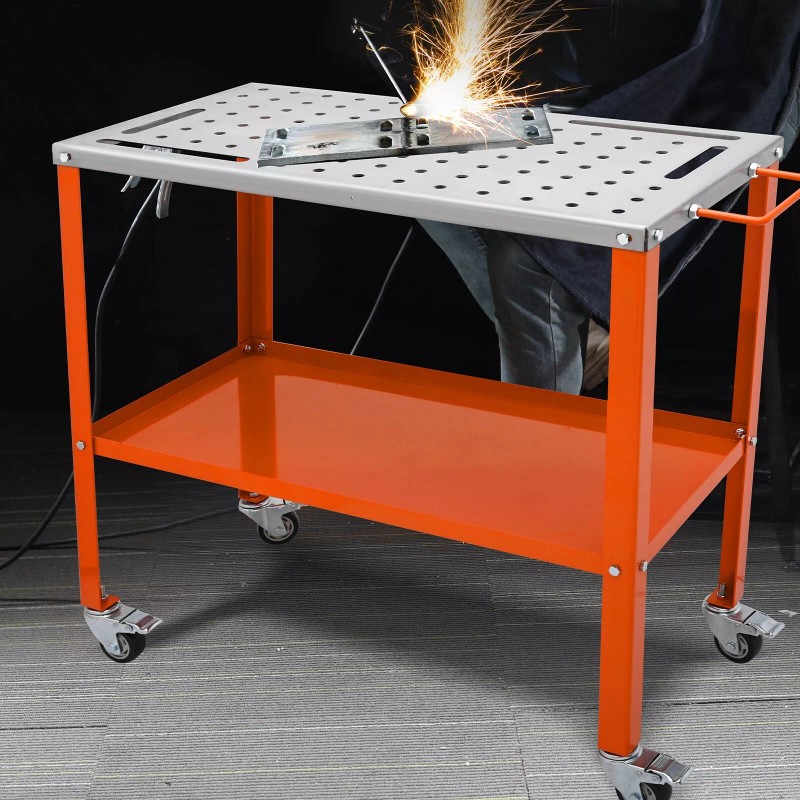 Unbranded VEVOR 36"x18" Welding Table 1200lbs Load Capacity Steel Welding